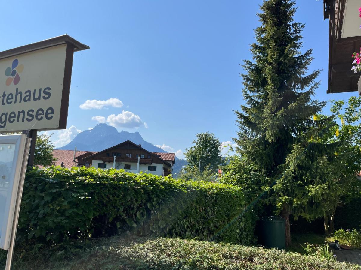 Gaestehaus Forggensee Füssen Zewnętrze zdjęcie